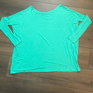 🤍🤍TEAL PIKO 1988 LONG SLEEVE TUNIC